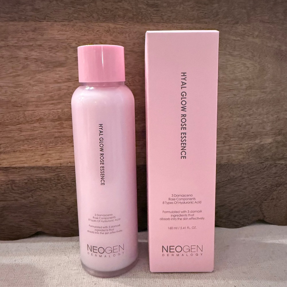 Neogen Dermalogy Hyal Glow Rose Essence 160ml 5.41 fl oz NIB Exp 06/18/2029